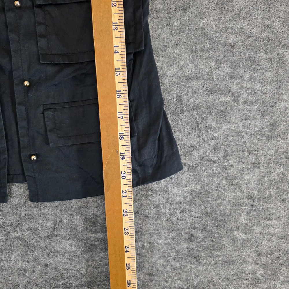 ESCADA Jacket Womens Size 34 Black Long Sleeve Utility Military Style‎ Blazer - Picture 9 of 10
